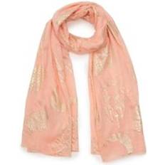 Pink Scarfs Bibi Bijoux Pink 'Festivity' Rectangular Scarf Pale Pink One
