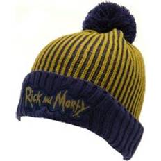 Tricot Bobble Beanie Blue One