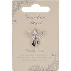 Xpressions Thank You Guardian Angel Silver Coloured Angel Pin With Gem Stone Sentimental Gi