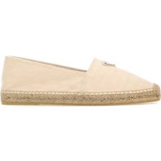 Men - Rubber Espadrilles Prada Sand Canvas Espadrilles