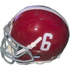ATHLON CTBL-037387 Blake Sims Signed Alabama Crimson Tide Riddell NCAA No.6 Mini Helmet with COA 2012-2013 BCS Natl Champs