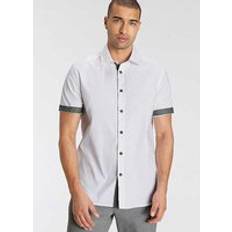 Bruno Banani Short Sleeve Business Shirt White