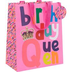Glick Glick Paper Salad Birthday Queen Large Birthday Gift Bag