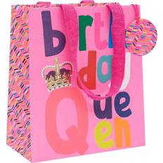 Glick Glick Paper Salad Birthday Queen Medium Birthday Gift Bag