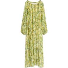 Arket Women Dresses Arket Tie-Neck Maxi Dress - Green