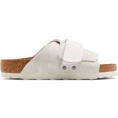 Birkenstock Kyoto Scarpe Birkenstock Kyoto Nubuck/Suede Leather - Antique White