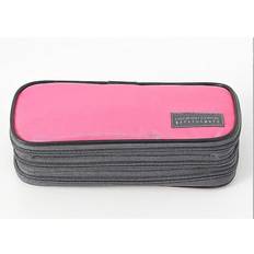 HKHBJS Lbq-pencil Case, Large Capacity Three-layer Storage Box With Zipper