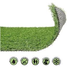 Grass 1x4m Garden Outdoor Green Fake Astro Turf 20mm
