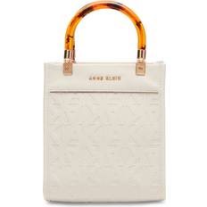Mini N S Embossed AK Convertible Crossbody - Chalk
