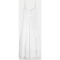 Hollister Co. Midi Dresses Hollister Co. Eyelet Twist-Bust Tie-Back Midi Dress