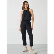 Hush Racer Back Jersey Jumpsuit, Black