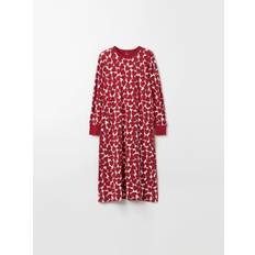 3XL Nightgowns Polarn O. Pyret Heart Print Adult Nightdress Red x