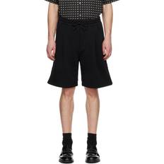 Emporio Armani M Shorts Emporio Armani Black Layered Shorts BLACK