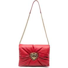 Clutches Dolce & Gabbana medium Devotion Soft clutch women Calf Leather One Size Red