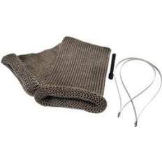 Exhaust Systems Design Engineering Titanium Knit Exhaust Sleeve Size: 4 x 24 Inch 102 x 610mm
