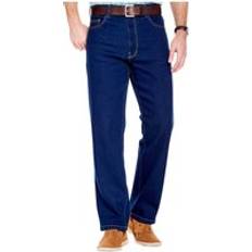 Fabric Jeans Pegasus Stonewash Finish Denim Jeans in Stretch Fabric Dark Blue 42L