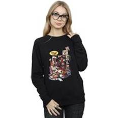 Marvel Deadpool Merchandise Royalties Sweatshirt Black