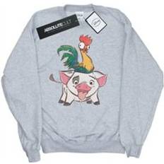 Disney Moana Hei Hei And Pua Sweatshirt Grey