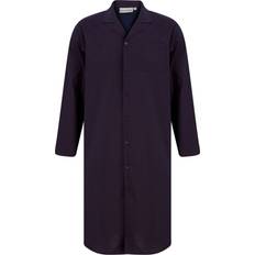 Men Nightgowns Slenderella Navy, Small Walker Reid WR88831 Men's Navy Cotton Nightshirt