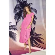 Co'Couture Co Couture Sunrise Smock Dress 96546 Pink