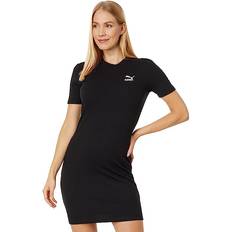 Puma Dresses Puma Classics Ribbed Dress Black Women's Clothing Black