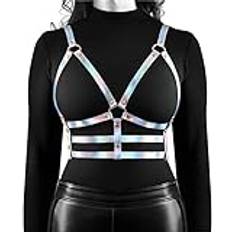 NS Novelties Lingerie & Costumes NS Novelties Cosmo Harness Bewitch L/XL regnbåge