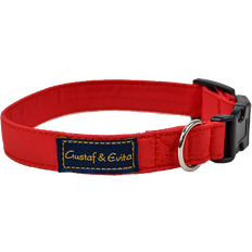 Gustaf & Evita Husdjur Gustaf & Evita Evita Hundhalsband Ställbart Röd