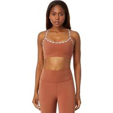 Bras Spiritual Gangster Hailey Dream Tech Eco Jersey Bra Deep Rust Women's Lingerie Tan