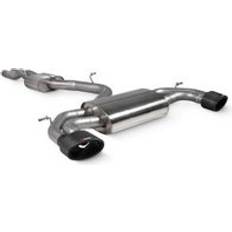 Exhaust Systems Scorpion Resonated 3.15" Cat Back Exhaust System Non-Valved" 2x 170x107mm Oval Ascari Fibre Tailpipes