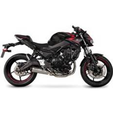 Exhaust Systems Scorpion Red Power Full Exhaust System Brushed Stainless Sleeve