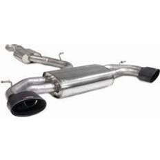 Exhaust Systems Scorpion Resonated 3.15" Cat/GPF Back Exhaust System Non-Valved" 2x 160x95mm Oval Ascari Evo Fibre Tailpipes