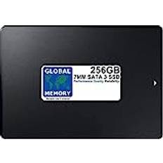 Global Memory 256 GB 7 mm 2,5 tum SATA 2 Solid State DRIVE SSD för MacBook 2006–2007 – 2008–2009 – 2010