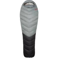 Rab mythic ultra 180 daunenschlafsack grau schwarz