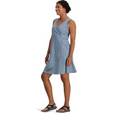 Royal Robbins Featherweight Knit Dress Sea Nisene Print Women's Dress Gray
