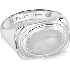 Moonstone Rings Daisy Moonstone Bold Ring Sterling Silver