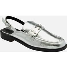 Silver - Women Loafers Ravel Women's Casla Womens Loafers Silver Metallic Synt silver metallic synt