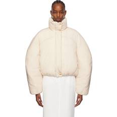 Gold Jackets Jacquemus Off-White Les Sculptures 'La doudoune courte Caraco' Jacket Off-White FR