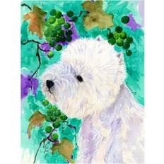 PatioPlus 28 40 Westie House Size Canvas Flag
