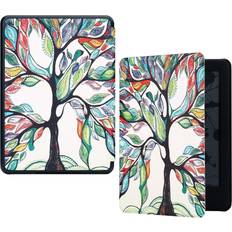 New Kindle 2019 Slim Leather Case with Auto Sleep/Wake Painted Case Case