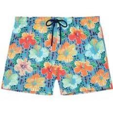 Hom Swimwear Hom Bade Shorts turquoise print