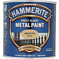 Hammerite Paint on sale Hammerite 5092830 Direct to Smooth Metal Paint Gold