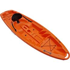 Ocean Blue Orange, Kayak With 2.3M Paddle Rigid Sit On Top Kayak 2.5M Single Person Man