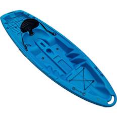 Ocean Blue Kayak With Trolley Rigid Sit On Top Kayak 2.5M Single Person Man