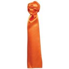 Orange - Unisex Scarfs Premier Colours Plain Scarf Orange One