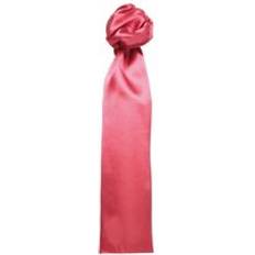 Pink - Unisex Scarfs Premier Colours Plain Scarf Fuchsia One