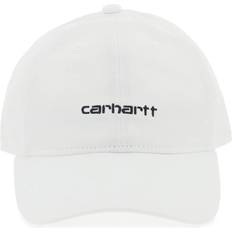 Carhartt WIP Woman Headgear Carhartt WIP Canvas Script Cap - White