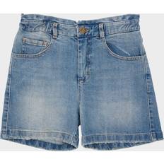 GOLDEN GOOSE Shorts De Denim Con Cintura Elèstica