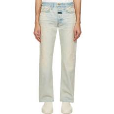 Fear of God Jeans Fear of God Blue Straight-Leg Jeans