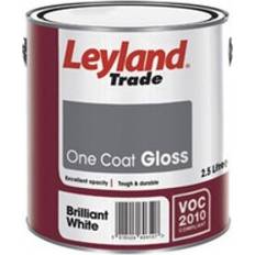 Leyland Trade One Coat Gloss Wood Paint 0.75L