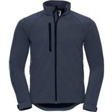 Blue - Shell Jackets Russell Plain Soft Jacket Navy